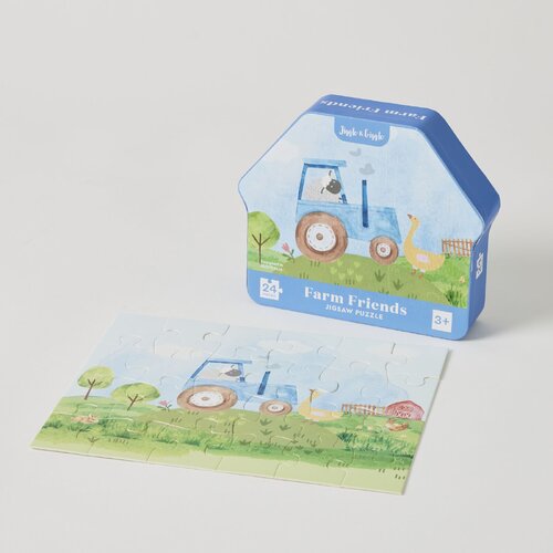 Jiggle &amp; Giggle – Farm Friends 24-Piece Jigsaw Puzzle