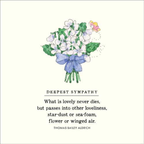 TWIGSEEDS | Card - What Is Lovely Never Dies