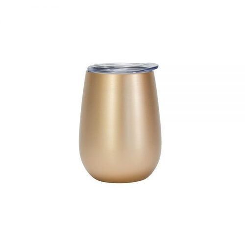 Wine Tumbler - Double Walled [Colour: Gold]