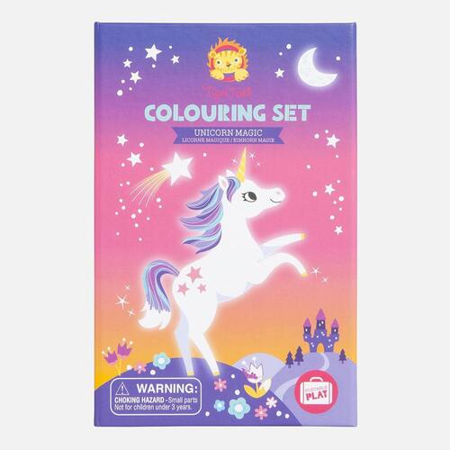 TIGER TRIBE | Colouring Set - Unicorn Magic