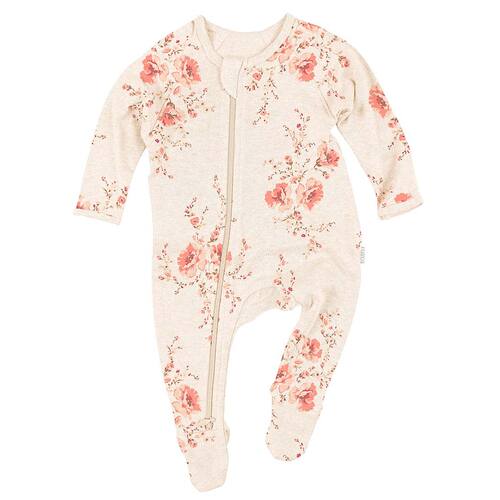 TOSHI | Onesie Long Sleeve - Rustic Rose [Size: 0000]
