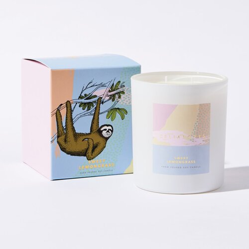 CELIA LOVES | Sweet Lemongrass Scented Candle - 80hr