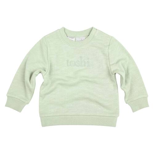 TOSHI | Dreamtime Organic Sweater - Jade [SIZE 00 ]