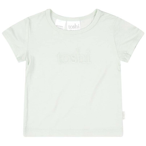 TOSHI | Dreamtime Organic Tee Short Sleeve Logo - Eucalypt [Size: 2]