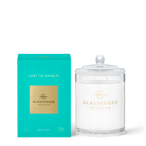 GLASSHOUSE | Scented Candle - Lost in Amalfi - Sea Mist 380g