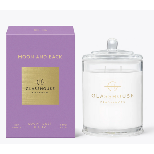 GLASSHOUSE | Moon And Back Scented Candle 380g