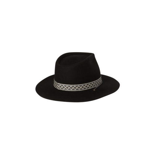 KOORINGAL | Phoenix Ladies Wide Brim Hat - Black