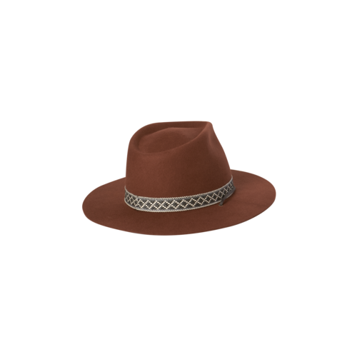 KOORINGAL | Phoenix Ladies Wide Brim Hat - Chestnut