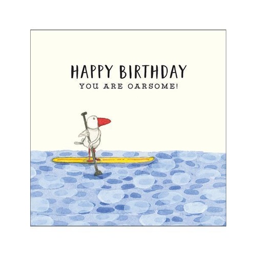 TWIGSEEDS | Card - Happy Birthday You Are Oarsome