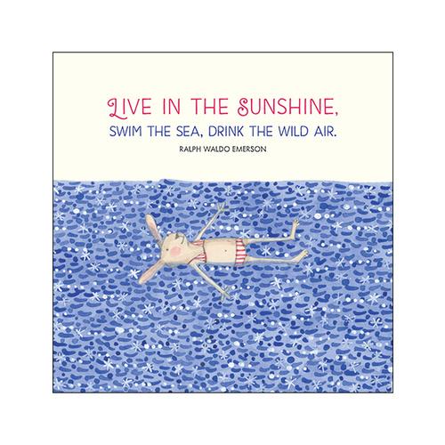TWIGSEEDS | Card - Live In The Sunshine, Swim The Sea, Drink The Wild Air.