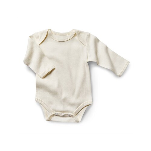 FIBRE FOR GOOD | Long Sleeve Body Suit - Natural White [Size: 00]