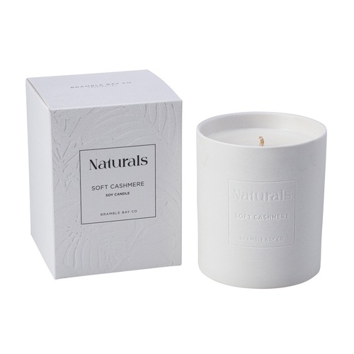 BRAMBLE BAY | Naturals Candle - Soft Cashmere