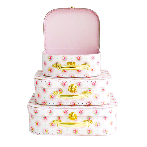 ALIMROSE | Kids Carry Case Set - Floral Medallion
