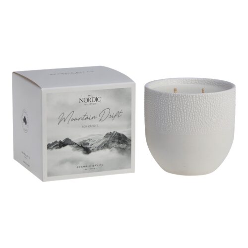 BRAMBLE BAY | Mountain Drift - Nordic Collection Scented Candle