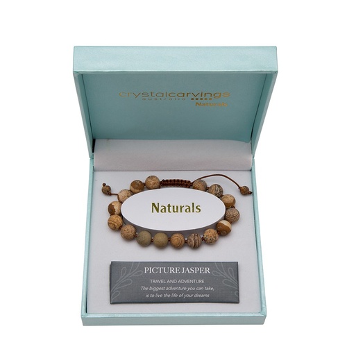 CRYSTAL CARVINGS | Tree Agate Natural Stone Bracelet