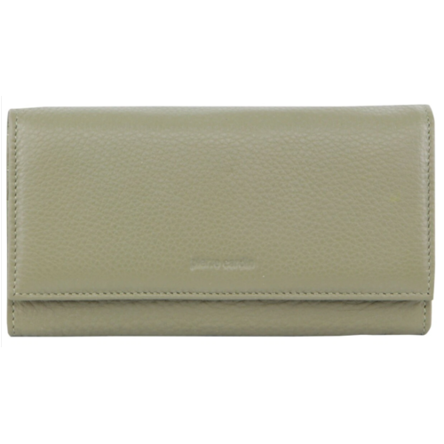PIERRE CARDIN | Italian Leather Ladies Wallet - Sage