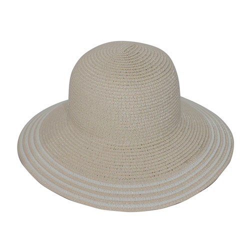 RIGON | Skylar Ladies Bucket Hat - Natural/White