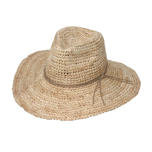 RIGON | Natalie Ladies Natural Raffia Fedora