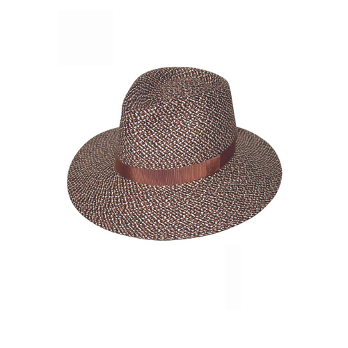 RIGON | Rowan Unisex Fedora - Brown