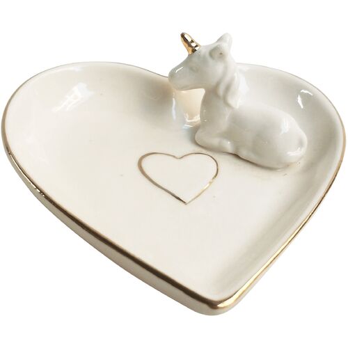 URBAN PRODUCTS | Heart Unicorn Trinket Dish